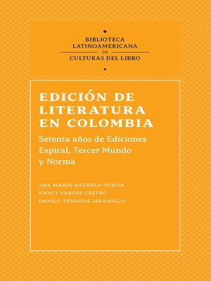 cover image of Edición de literatura en Colombia